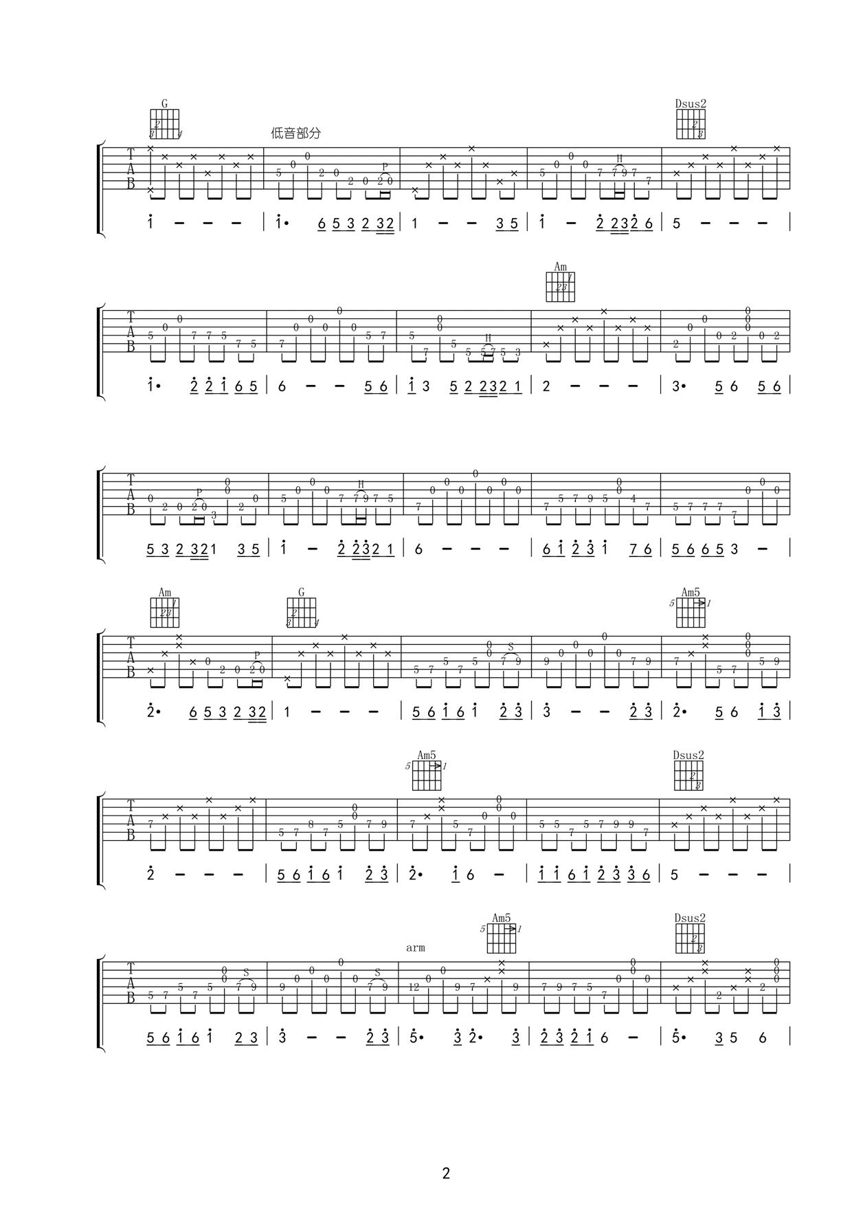 走进新时代吉他独奏曲