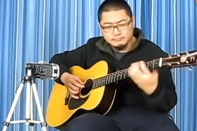 枫桥夜泊指弹吉他谱