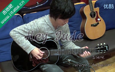 松井佑贵 Hey Jude指弹谱