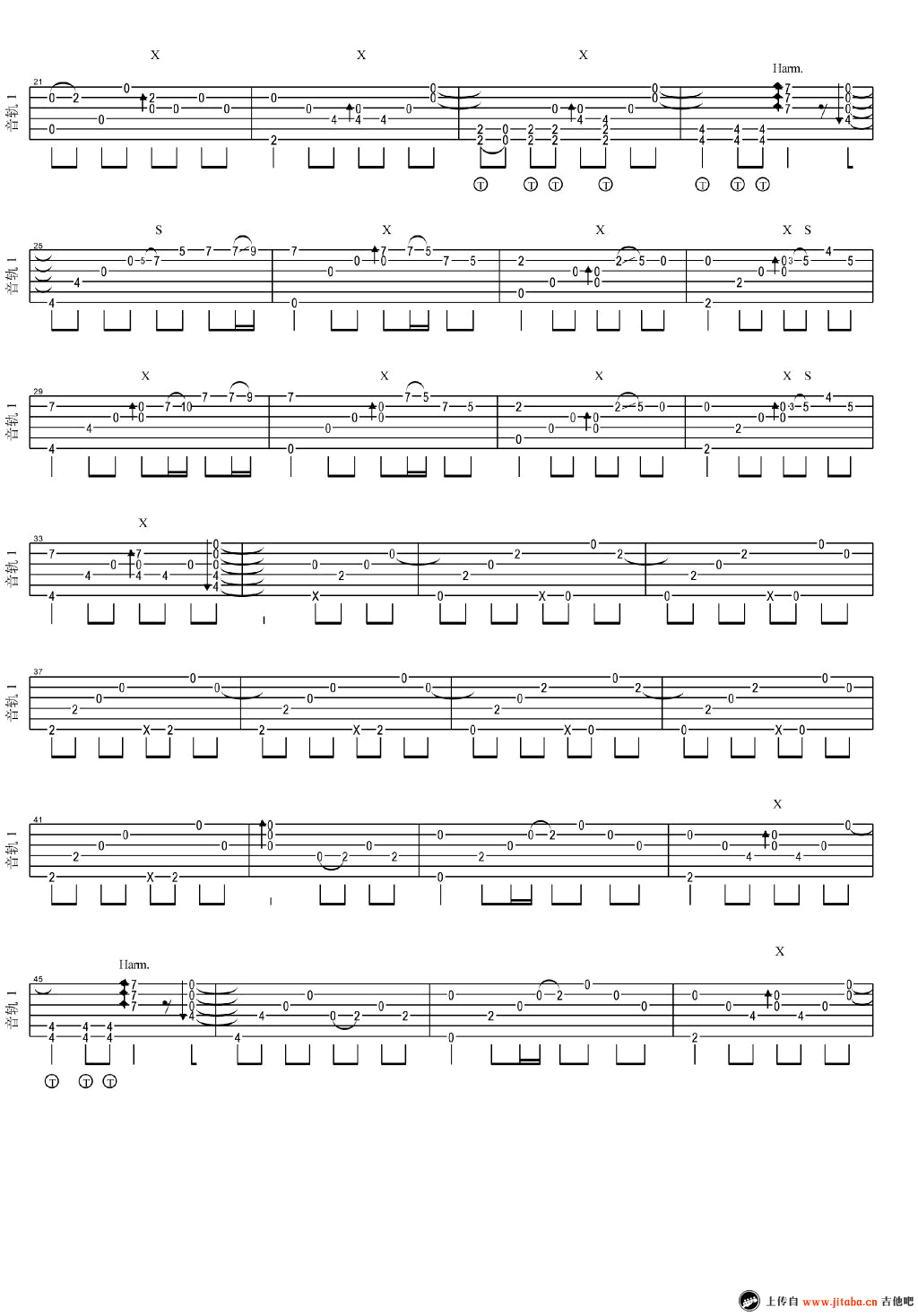 陈亮-枫桥夜泊指弹谱