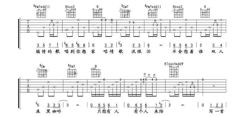 许飞《淡淡的歌》