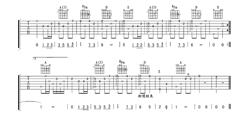 许飞《淡淡的歌》