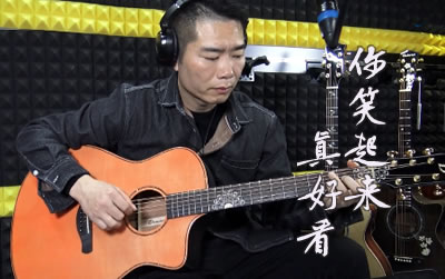 你笑起来真好看指弹谱 教学视频  