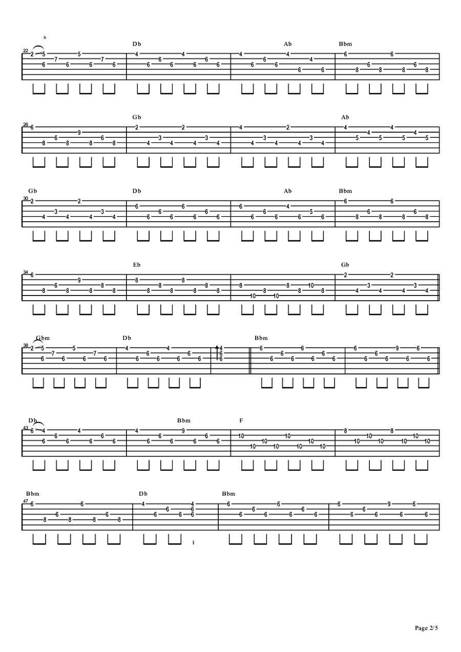 《if you》_高清吉他谱