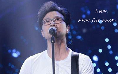 汪峰《下坠》吉他谱