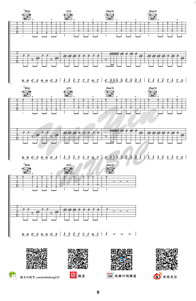 痛苦的信仰再见杰克吉他弹唱谱