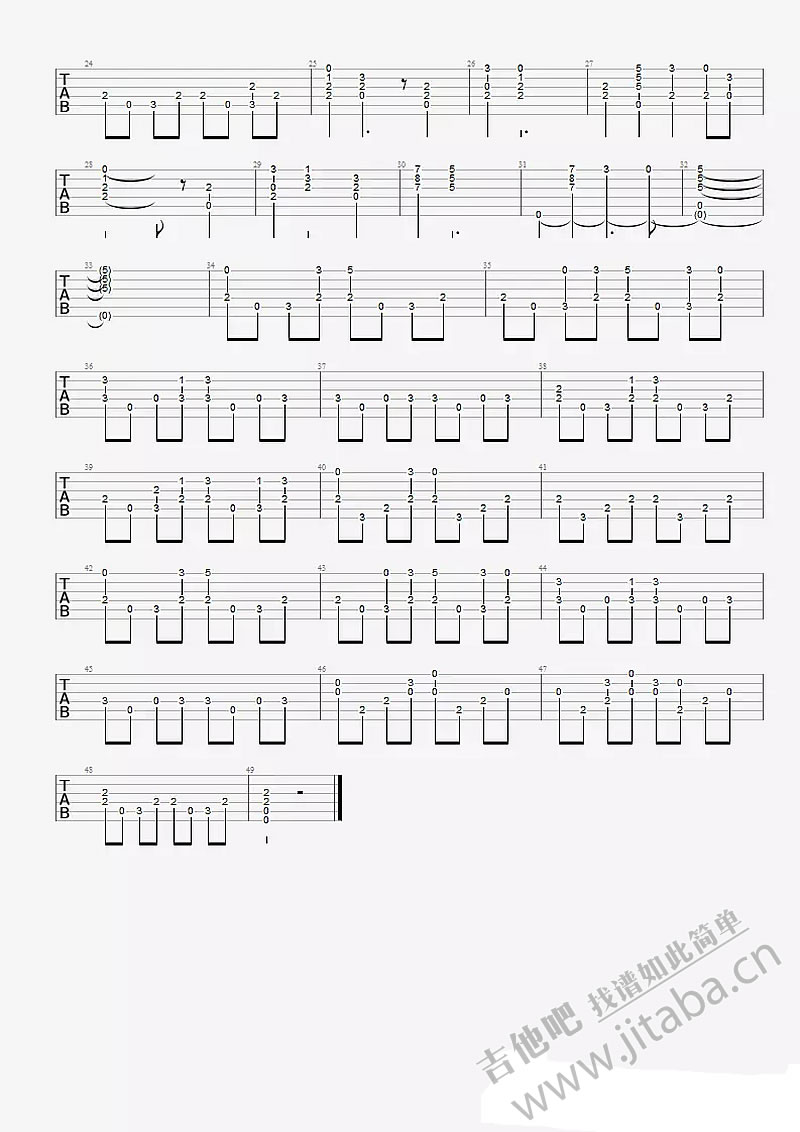 《美人鱼》主题曲《世间始终你好》指弹版