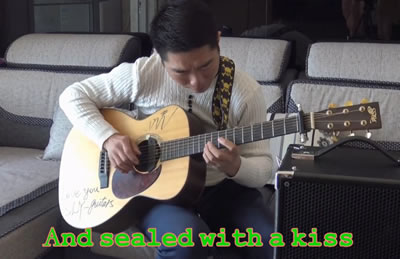 sealed with a kiss吉他谱 弹唱教学