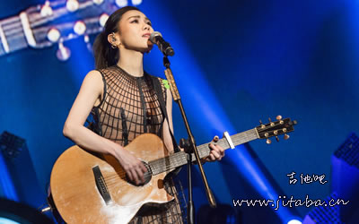 蔡健雅 抛物线吉他谱 吉他吧