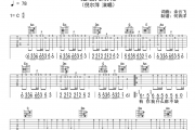 倪尔萍《走破几双鞋》吉他谱六线谱