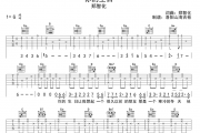 郑智化《你的生日》吉他谱弹唱谱