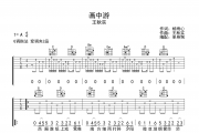 画中游吉他谱 王秋实-画中游六线谱G调吉他谱