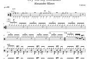 Cry On My Shoulder鼓谱 Alexander Klaws《Cry On My Shoulder》架子鼓|