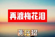 再渡梅花泪简谱 黄兴招《再渡梅花泪》简谱+动态视频