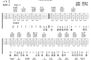 念亲恩吉他谱 陈百强《念亲恩》六线谱C调吉他谱