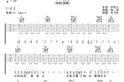 从前吉他谱 柏松《从前》六线谱C调吉他谱