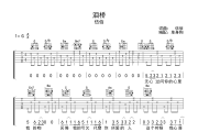 泪桥吉他谱 伍佰《泪桥》六线谱G调吉他谱