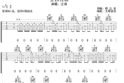 生日礼物吉他谱 江涛-生日礼物六线谱无限延音制谱