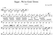 Fall Out Boy/Nate Morton《Sugar We're Goin' Down》架子鼓|爵士鼓|鼓谱