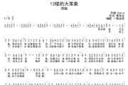 13楼的大笨象简谱 郑融《13楼的大笨象》简谱降D调