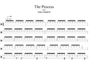 The Process鼓谱 Lakey lnspired《The Process》架子鼓|爵士鼓|鼓谱+动态视频