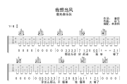 我想当风 吉他谱 鹿先森乐队-我想当风六线谱G调