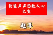 琵琶声声怨故人心已变简谱 赵洋《琵琶声声怨故人心已变》简谱+动态视频G调