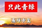 只此青绿简谱 易烊千玺《只此青绿》简谱+动态视频