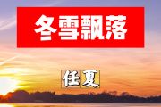 冬雪飘落简谱 任夏《冬雪飘落》简谱+动态视频E调