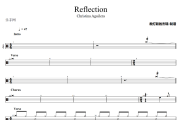 Reflection鼓谱 Christina Aguilera《Reflection》架子鼓|爵士鼓|鼓谱