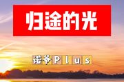 归途的光简谱 诺爷plus《归途的光》简谱+动态视频C调