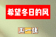 希望冬日的风简谱 王一佳《希望冬日的风》简谱+动态视频B调