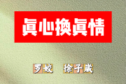 真心换真情简谱 罗姣、徐子崴《真心换真情》简谱+动态视频F调