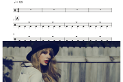 Red鼓谱 Taylor Swift《Red》架子鼓|爵士鼓|鼓谱+动态视频