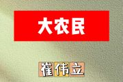 大农民简谱 崔伟立《大农民》简谱 降A调