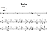 Radio鼓谱 宋雨琦《Radio》架子鼓|爵士鼓|鼓谱+动态视频