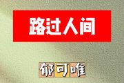 路过人间简谱 郁可唯《路过人间》简谱降E调